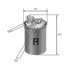 1A First Automotive D21505 - Filtro carburante autozon.pro