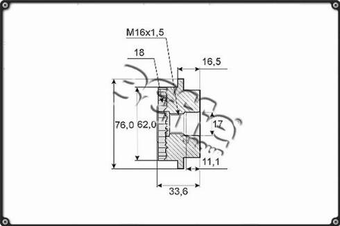 3Effe Group F0075G - Puleggia cinghia, Alternatore autozon.pro