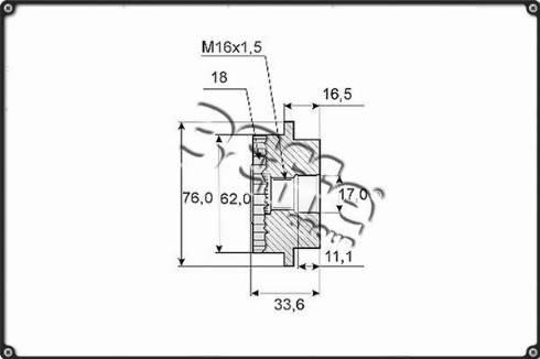 3Effe Group F0139G - Puleggia cinghia, Alternatore autozon.pro