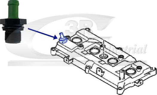 3RG 86801 - Valvola, Ventilazione carter autozon.pro