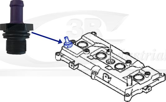 3RG 86802 - Valvola, Ventilazione carter autozon.pro