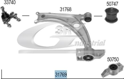 3RG 31769 - Braccio oscillante, Sospensione ruota autozon.pro