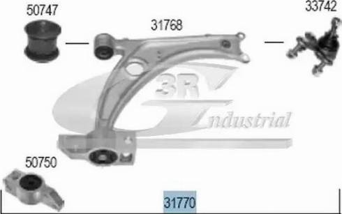 3RG 31770 - Braccio oscillante, Sospensione ruota autozon.pro