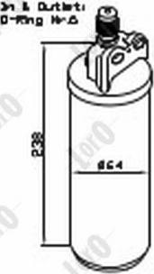 ABAKUS 042-021-0005 - Essiccatore, Climatizzatore autozon.pro