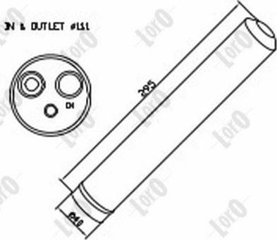 ABAKUS 054-021-0006 - Essiccatore, Climatizzatore autozon.pro