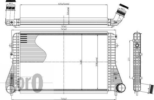 ABAKUS 053-018-0006 - Intercooler autozon.pro