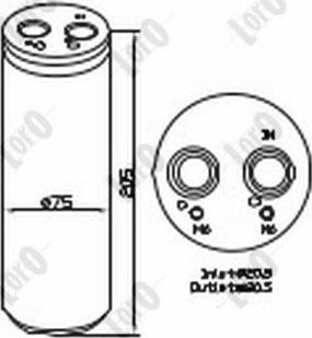 ABAKUS 053-021-0003 - Essiccatore, Climatizzatore autozon.pro