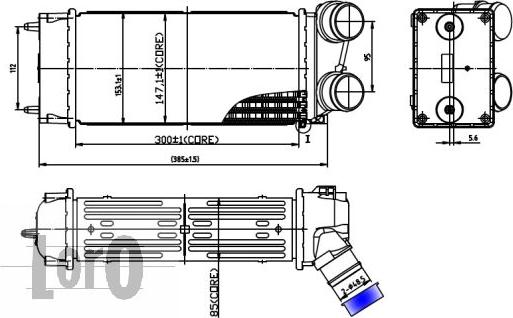 ABAKUS 009-018-0006 - Intercooler autozon.pro