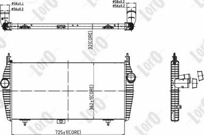 ABAKUS 009-018-0017 - Intercooler autozon.pro