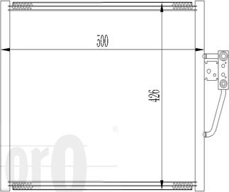 ABAKUS 004-016-0011 - Condensatore, Climatizzatore autozon.pro