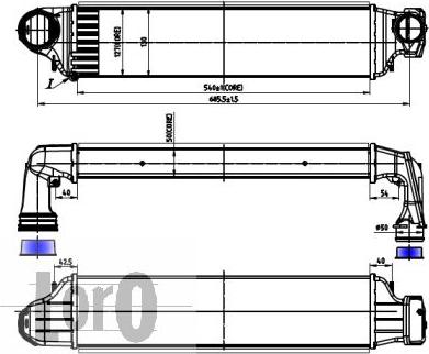 ABAKUS 004-018-0002 - Intercooler autozon.pro