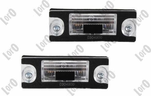 ABAKUS 003-04-905LED - Luce targa autozon.pro