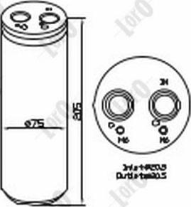 ABAKUS 003-021-0005 - Essiccatore, Climatizzatore autozon.pro