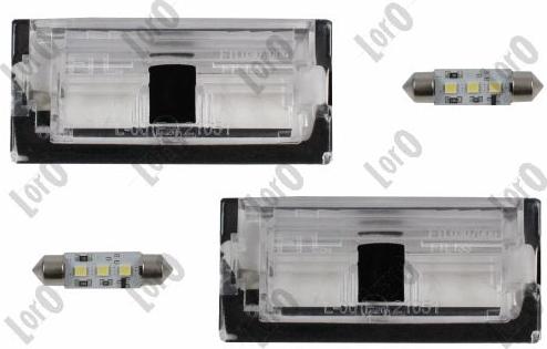 ABAKUS 003-07-905LED - Luce targa autozon.pro