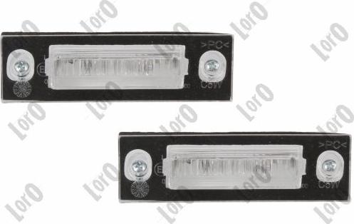 ABAKUS 016-33-900LED - Luce targa autozon.pro