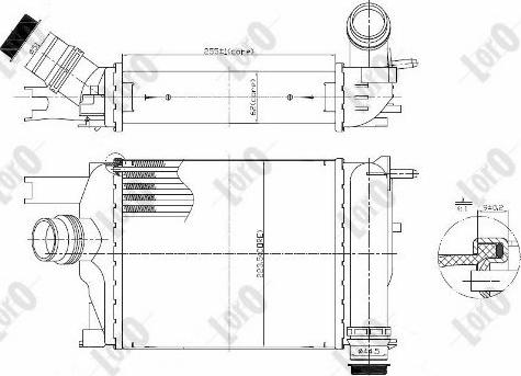 ABAKUS 010-018-0005 - Intercooler autozon.pro