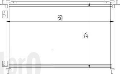 ABAKUS 018-016-0017 - Condensatore, Climatizzatore autozon.pro