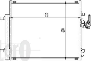 ABAKUS 017-016-0016 - Condensatore, Climatizzatore autozon.pro