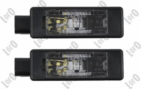 ABAKUS 038-20-905LED - Luce targa autozon.pro