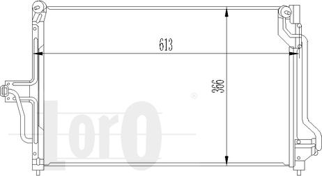 ABAKUS 037-016-0001 - Condensatore, Climatizzatore autozon.pro