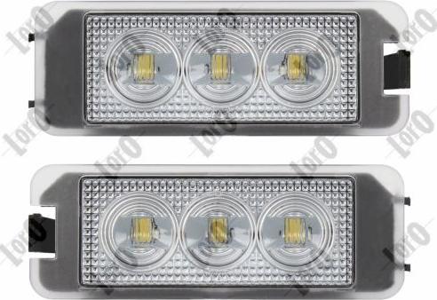 ABAKUS L53-210-0006LED - Luce targa autozon.pro