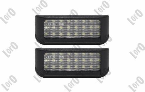 ABAKUS L38-210-0006LED - Luce targa autozon.pro