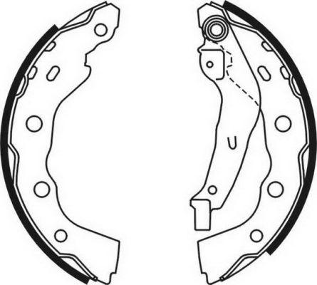 ABE C05059ABE - Kit ganasce freno autozon.pro