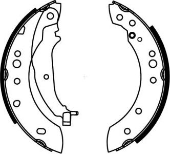 ABE C05063ABE - Kit ganasce freno autozon.pro