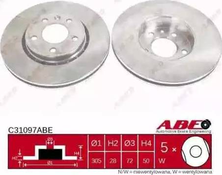 ABE C31097ABE - Discofreno autozon.pro