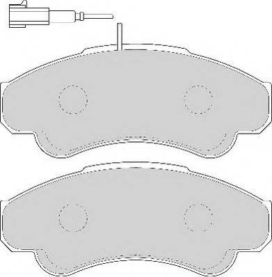 ABEX AVR109 - Kit pastiglie freno, Freno a disco autozon.pro