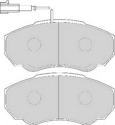 ABEX AVR108 - Kit pastiglie freno, Freno a disco autozon.pro