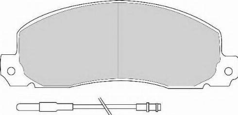 ABEX AVR110 - Kit pastiglie freno, Freno a disco autozon.pro