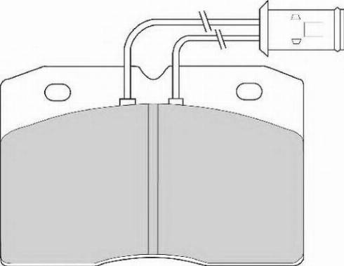 ABEX AVR127 - Kit pastiglie freno, Freno a disco autozon.pro