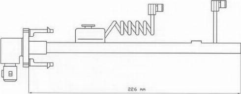 ABEX FAI116 - Contatto segnalazione, Usura past. freno / mat. d'attrito autozon.pro