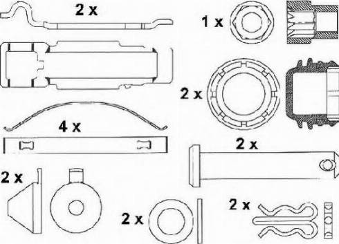 ABEX G6746FE - Kit pastiglie freno, Freno a disco autozon.pro