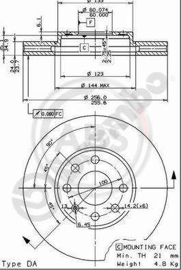 A.B.S. 09.7628.11 - Discofreno autozon.pro