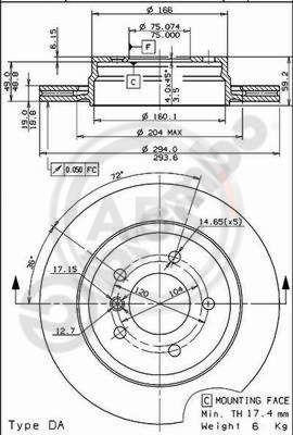 A.B.S. 09.7720.11 - Discofreno autozon.pro