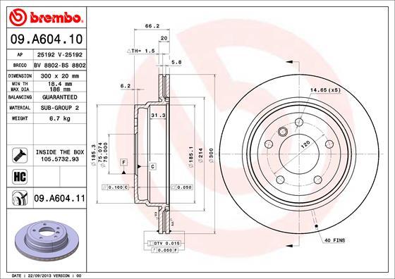 A.B.S. 09.A604.11 - Discofreno autozon.pro