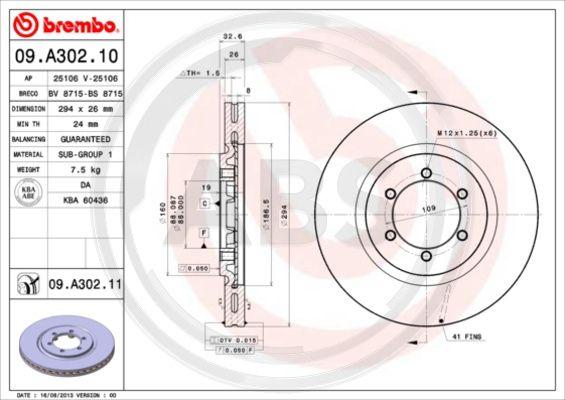 A.B.S. 09.A302.10 - Discofreno autozon.pro