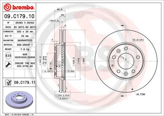 A.B.S. 09.C179.11 - Discofreno autozon.pro