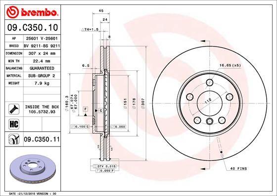 A.B.S. 09.C350.11 - Discofreno autozon.pro