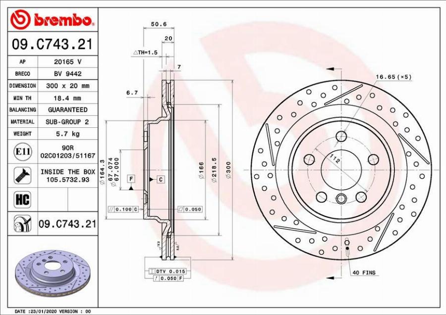 A.B.S. 09.C743.21 - Discofreno autozon.pro