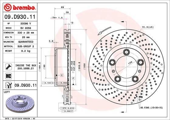 A.B.S. 09.D930.11 - Discofreno autozon.pro