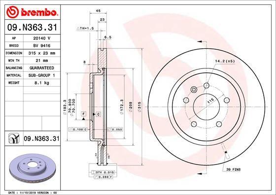 A.B.S. 09.N363.31 - Discofreno autozon.pro