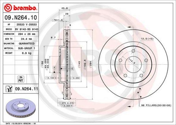 A.B.S. 09.N264.11 - Discofreno autozon.pro