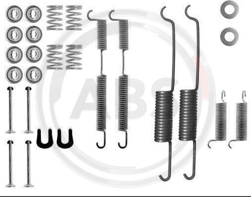 A.B.S. 0518Q - Kit accessori, Ganasce freno autozon.pro