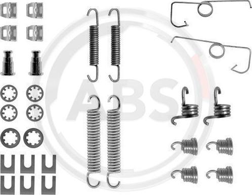 A.B.S. 0644Q - Kit accessori, Ganasce freno autozon.pro