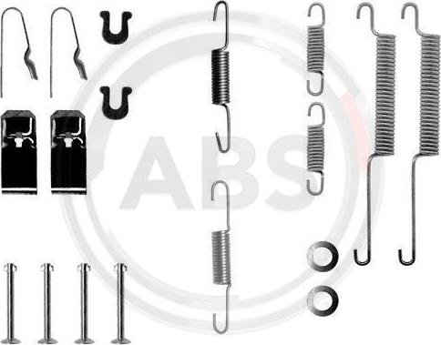 A.B.S. 0654Q - Kit accessori, Ganasce freno autozon.pro