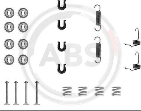 A.B.S. 0655Q - Kit accessori, Ganasce freno autozon.pro