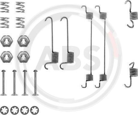 A.B.S. 0650Q - Kit accessori, Ganasce freno autozon.pro